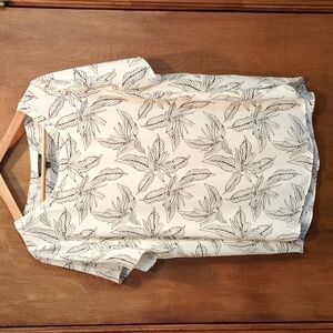 Banana Republic Short Sleeve Blouse Size M